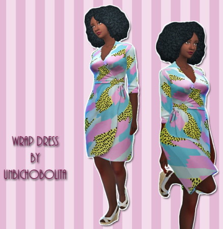 Wrap dress at Un bichobolita