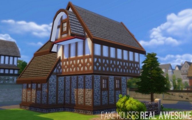 Sims 4 Bloxham House at Fake Houses Real Awesome