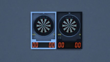 Contemporary/Modernized Dartboard by Coolvamp at Mod The Sims