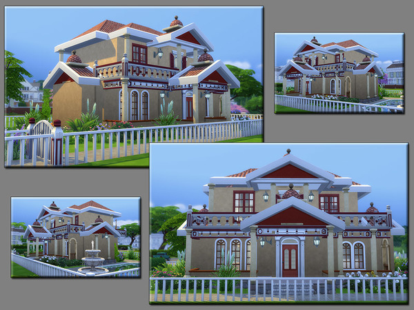 Sims 4 MB Indian Poetry house by matomibotaki at TSR