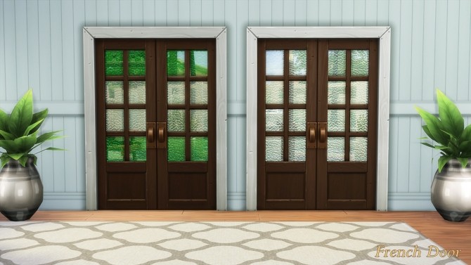 Sims 4 Queenslander Doors (Yeronga Collection) by Beefysim1 at Mod The Sims