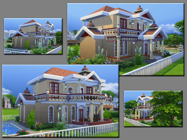 Sims 4 MB Indian Poetry house by matomibotaki at TSR