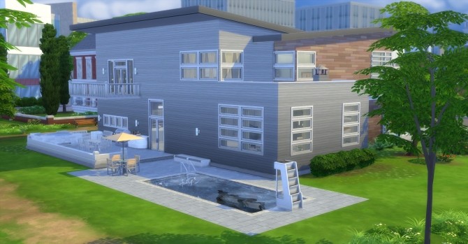 Sims 4 Contempo house by LauSim at Mod The Sims