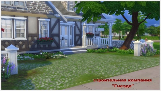 Sims 4 Peach house at Sims by Mulena