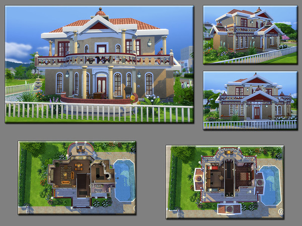 Sims 4 MB Indian Poetry house by matomibotaki at TSR