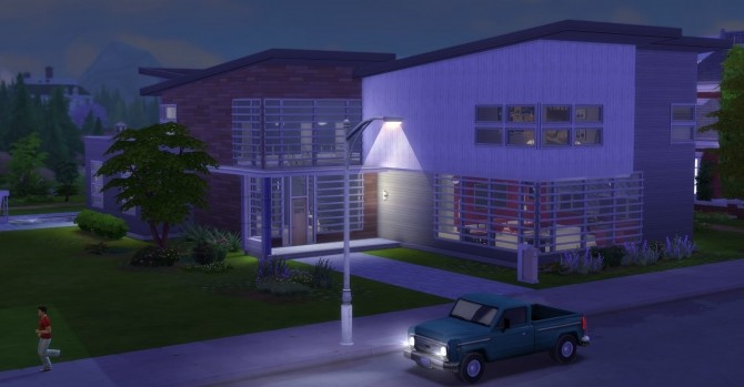 Sims 4 Contempo house by LauSim at Mod The Sims