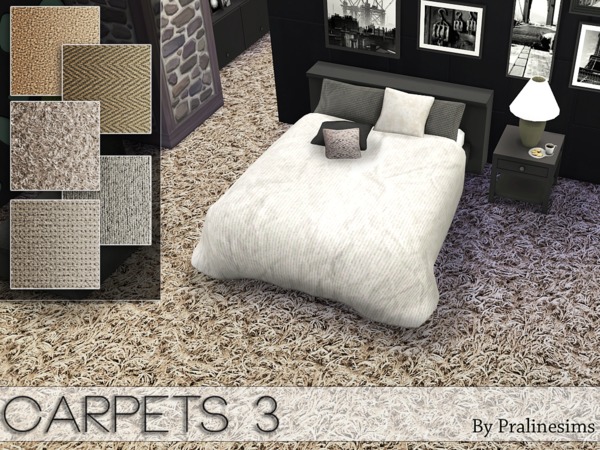 Sims 4 Carpets 3 by Pralinesims at TSR