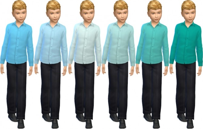 Sims 4 Shirt for kids by deelitefulsimmer at SimsWorkshop