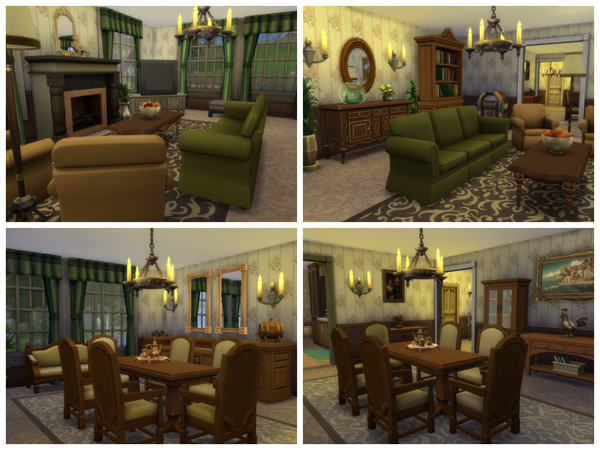 Sims 4 The Pendleton house by sharon337 at TSR