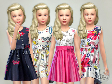 Designer Dresses Collection P13 by lillka at TSR » Sims 4 Updates