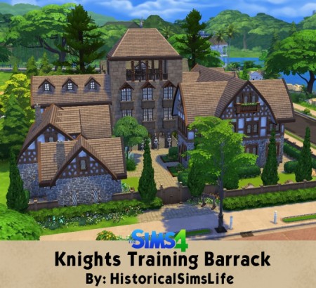 Knights Training Barrack at Historical Sims Life