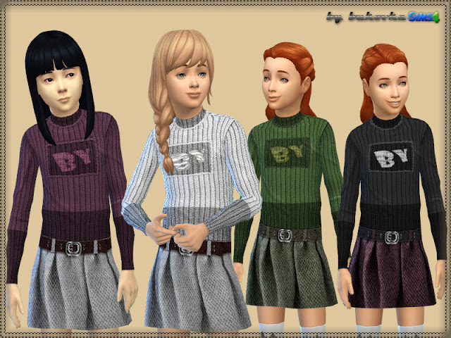 Sims 4 Set for Girls at Bukovka