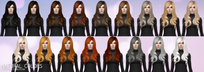 Sims 4 Anto Roses Hair Retexture at Aveira Sims 4