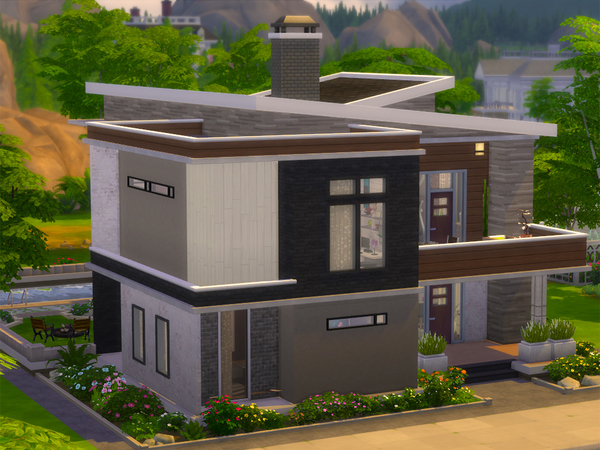 Sims 4 Convenor house by Alan is at TSR