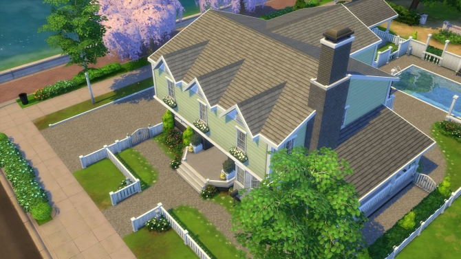 4352 Wisteria Lane by CarlDillynson at Mod The Sims » Sims 4 Updates