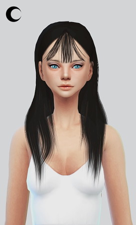 TS4 See Through Bangs at Kalewa-a » Sims 4 Updates