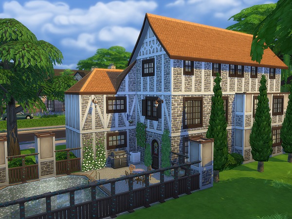 Sims 4 Navarro Estate by Ineliz at TSR