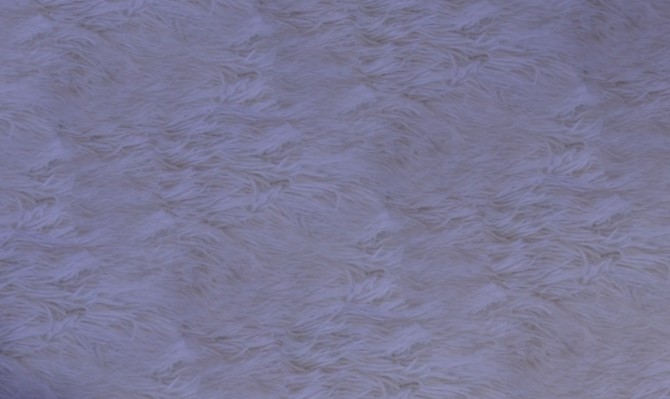 Sims 4 White fluffy soft looking carpet by ivy sunshine at Mod The Sims