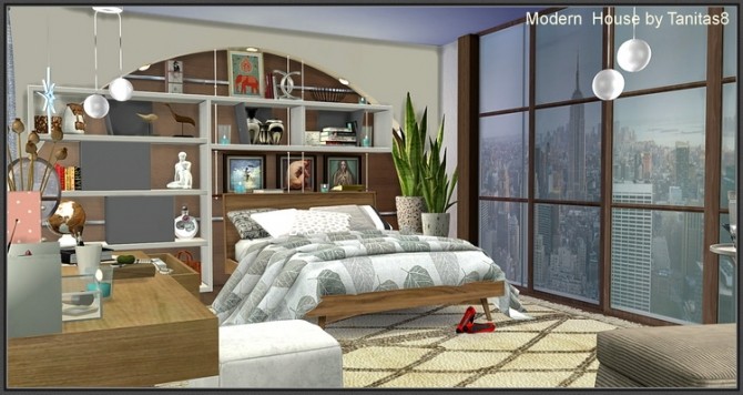 Sims 4 Modern House at Tanitas8 Sims