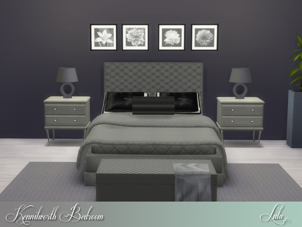 Sims 4 Kenilworth Bedroom by Lulu265 at TSR
