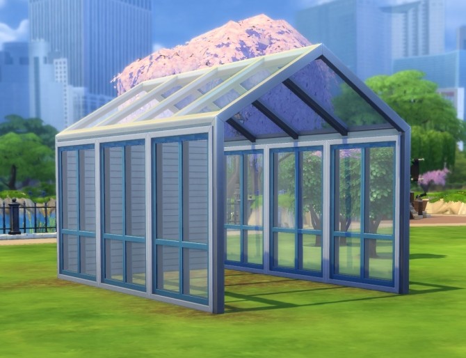 Sims 4 Slightly Larger Sunspot Awning by plasticbox at Mod The Sims