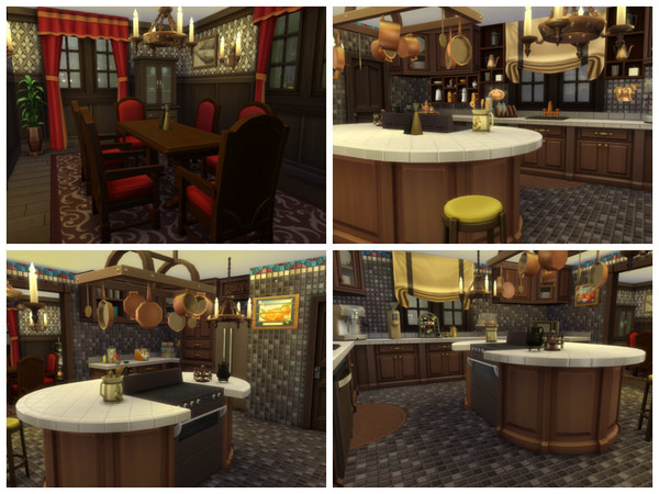 Sims 4 The Worchester house by sharon337 at TSR
