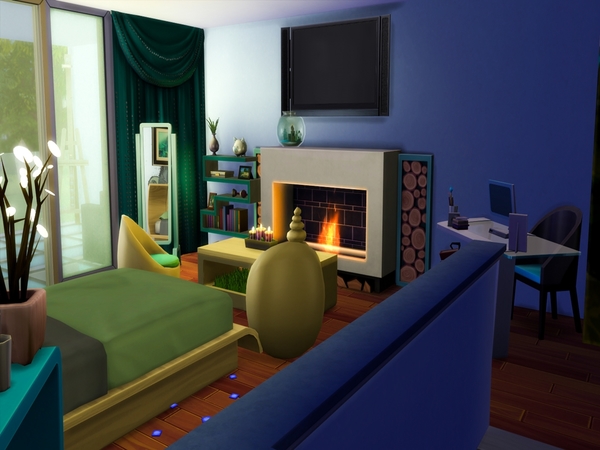 Sims 4 Modern House by Dreacia at TSR