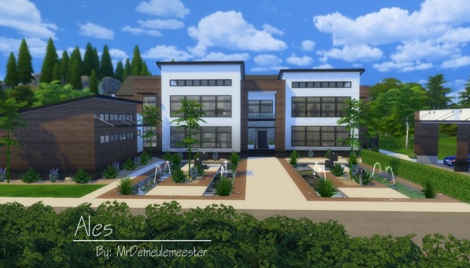 Sims 4 Ales house by MrDemeulemeester at Mod The Sims
