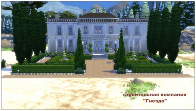 Sims 4 HERMITAGE Public Lot Cafe at Sims by Mulena