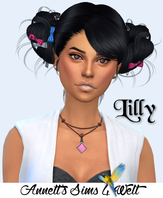 Sims 4 Model Lilly at Annett’s Sims 4 Welt