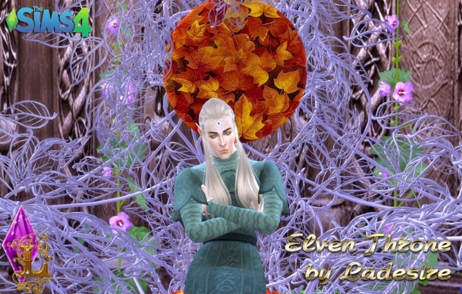 Sims 4 Elven Throne at Ladesire