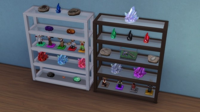 Sims 4 Grand Designs Collectible Shelf by chaggith at Mod The Sims