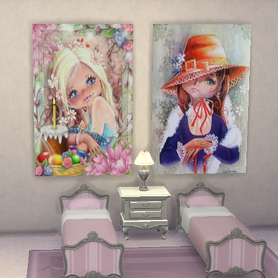 Sims 4 Paintings for little ones at Trudie55