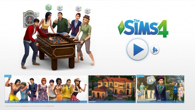 Sims 4 Rotating Animatics on Main Screen by weerbesu at Mod The Sims