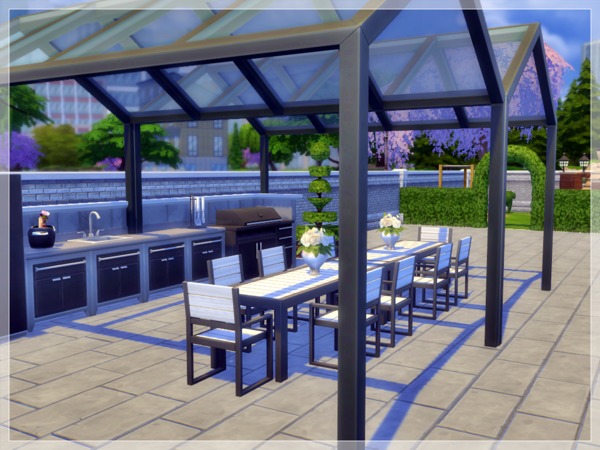 Sims 4 Freebank Estate by Arelien at TSR