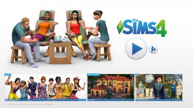 Sims 4 Rotating Animatics on Main Screen by weerbesu at Mod The Sims