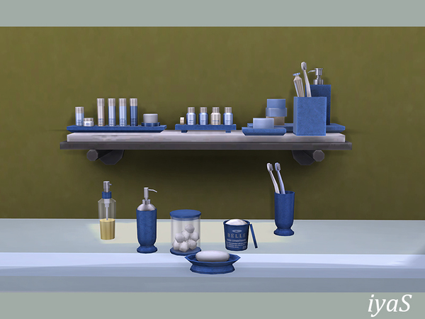 Sims 4 Belle Cosmetics Set by soloriya at TSR