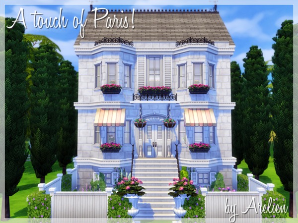Sims 4 A Touch of Paris by Arelien at TSR