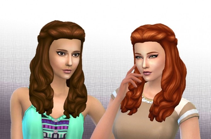 Sims 4 Enchanting Hair at My Stuff