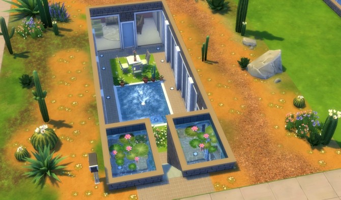 Sims 4 Subterranean Homesick house by Velouriah at Mod The Sims