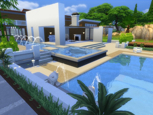 Sims 4 Griya Luxury House by satriagama at TSR