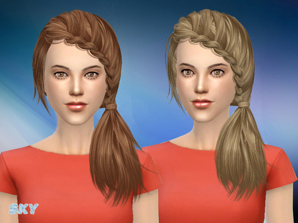 Sims 4 Hair 101 by Skysims at TSR