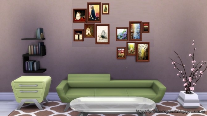 Sims 4 Seaside Paintings at Kyma Desingsims S4