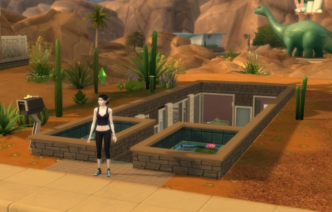 Sims 4 Subterranean Homesick house by Velouriah at Mod The Sims