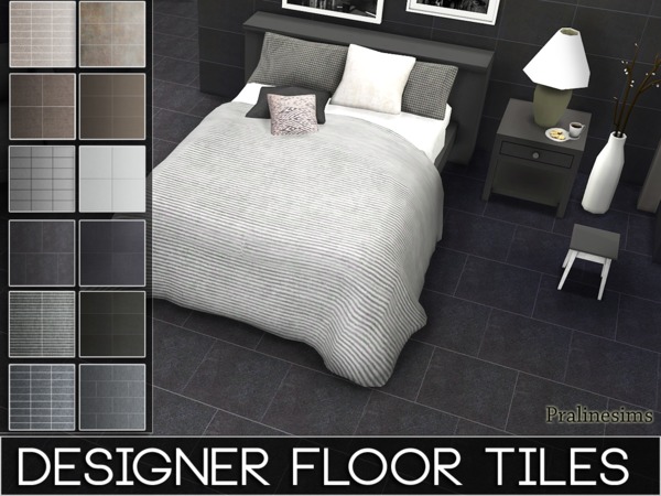 Sims 4 Designer Floor Tiles by Pralinesims at TSR