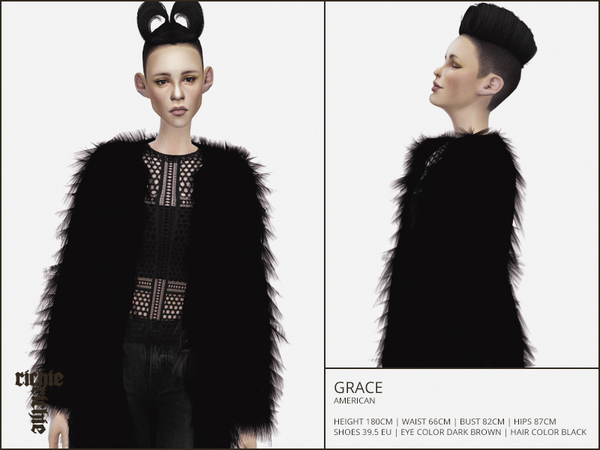 Sims 4 Grace by richie richie t at TSR