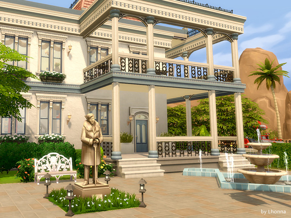 Sims 4 Classical Library by Lhonna at TSR