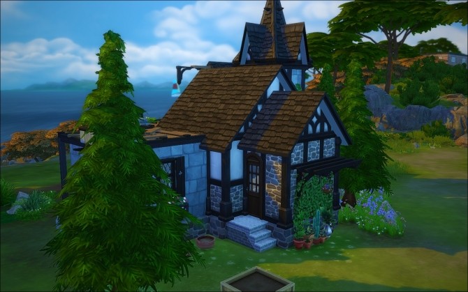 Sims 4 Ruined House by Zagy at Mod The Sims