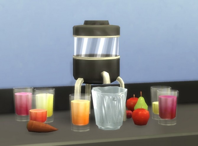 Sims 4 Juice Blender by plasticbox at Mod The Sims