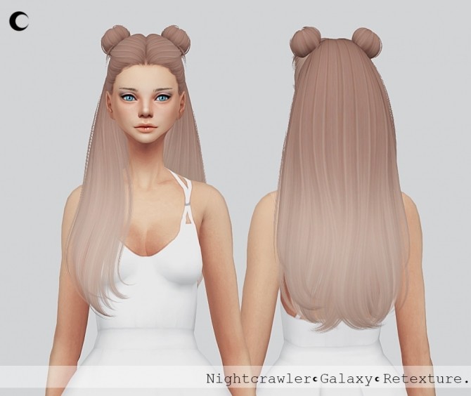 Sims 4 Galaxy hair texture at Kalewa a